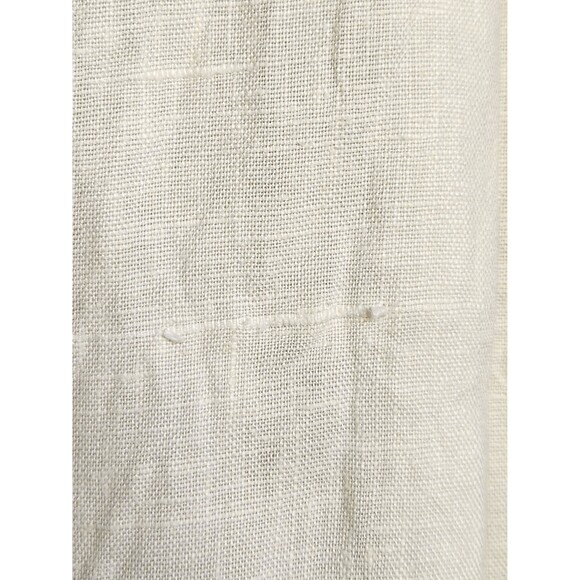Vintage Off White Linen High Waisted Maxi Skirt by Geoffrey Beene Button Down XS - Picture 10 of 10
